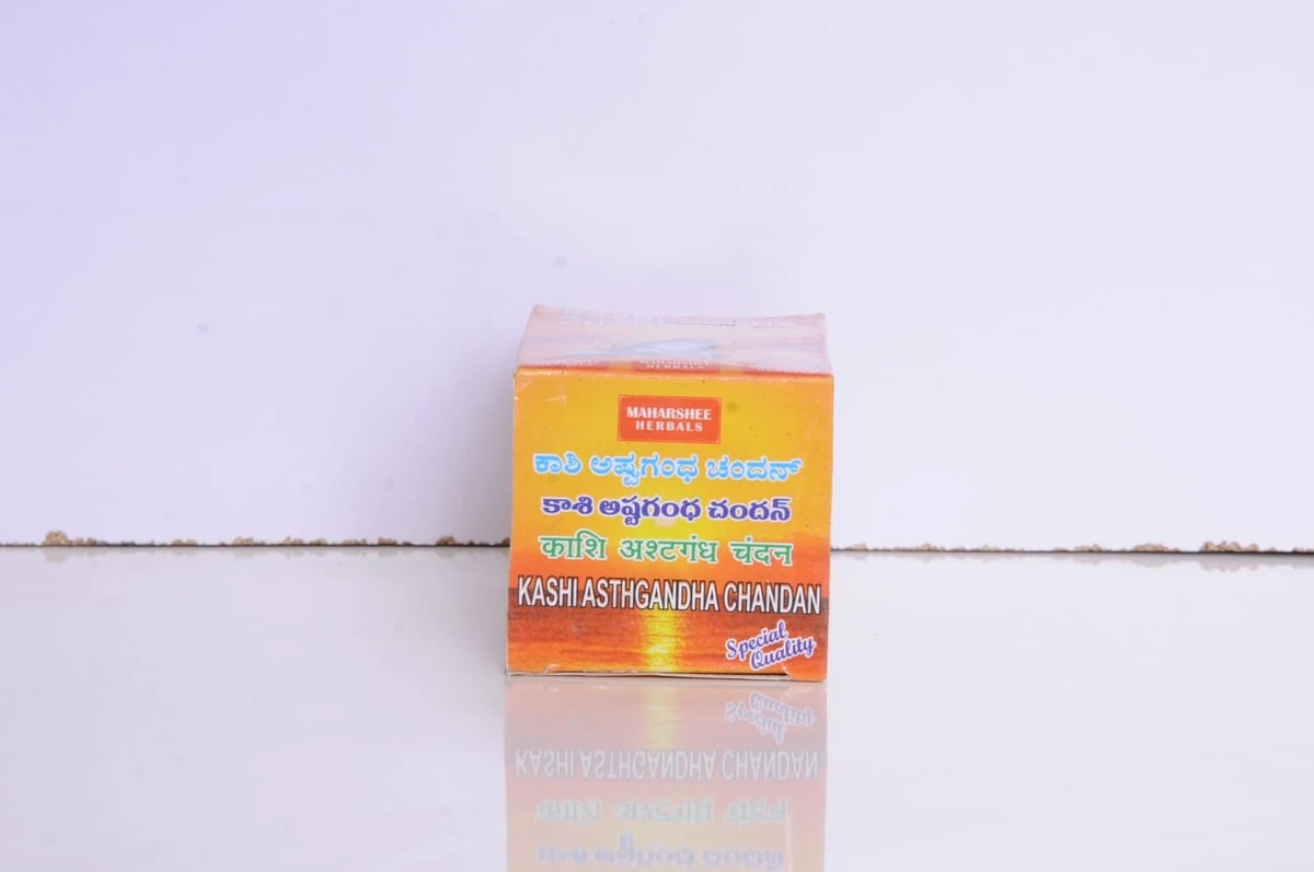 Kashi Ashtagandha chandan Serving Religion Kashi Ashtagandha Chadan Tika - Original Ashtagandha Chandan Powder With Beautiful Fragrance,