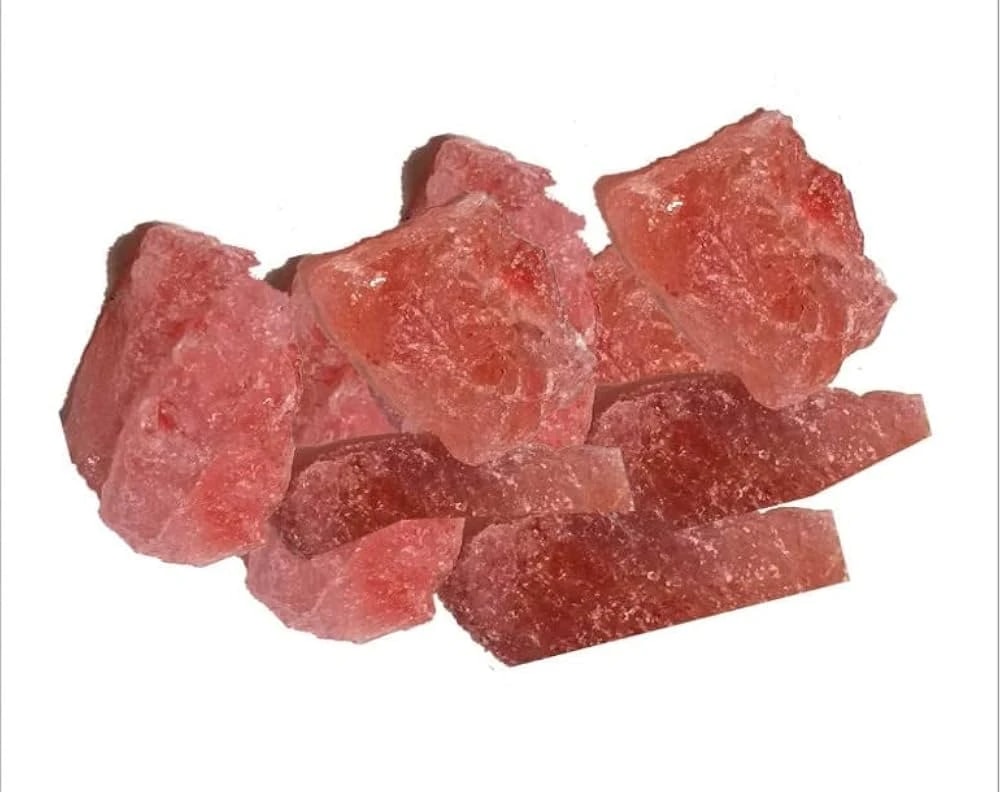 Red Alum - Phitkari (Red) (Pink) - Fitkari (Lal) (Gulabi) - Sphatika - Potash Alum
