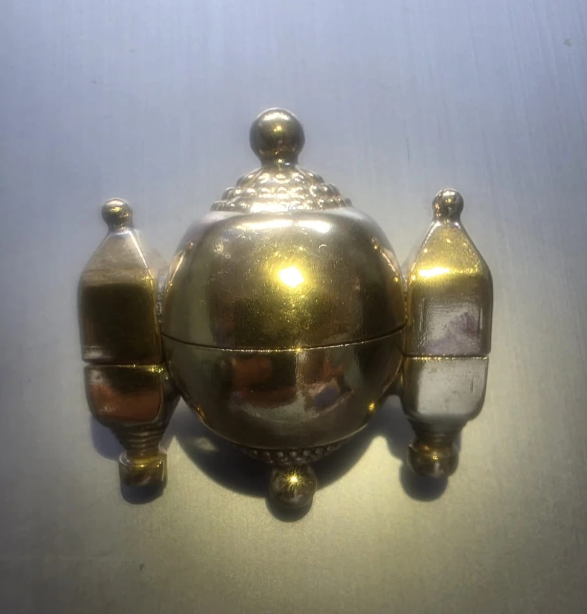 No.1 Pancholaha or Brass GUNDGADGI LINGADA BOX, KARADAGI SHIVALINGADA BOX NO:1