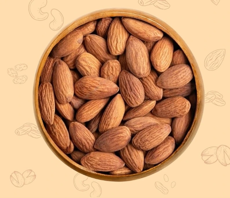 Badam - American Almonds - California Almonds - Dry Fruits