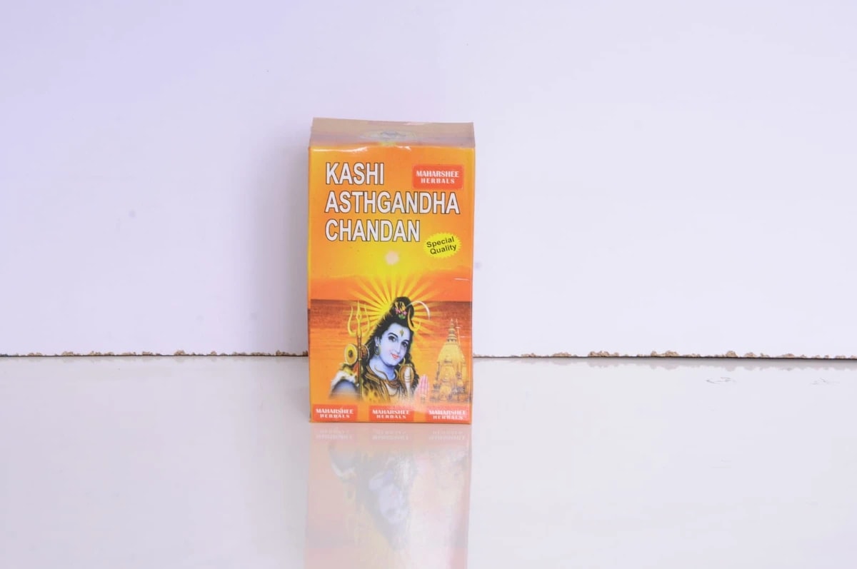 Kashi Ashtagandha chandan Serving Religion Kashi Ashtagandha Chadan Tika - Original Ashtagandha Chandan Powder With Beautiful Fragrance,