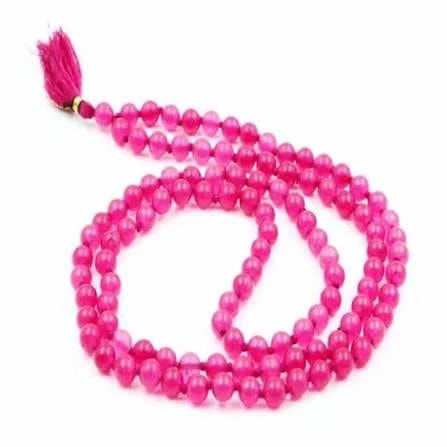 Pink Hakik Mala/Pink Agate Mala