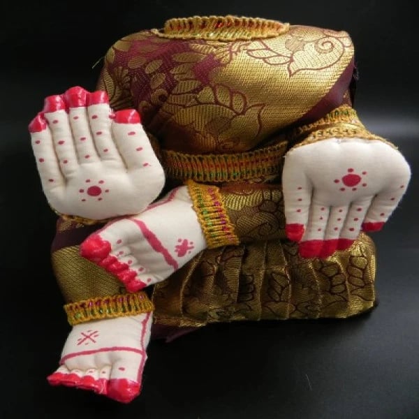 Devi Idol ( excluding face) - Height 7 inches
